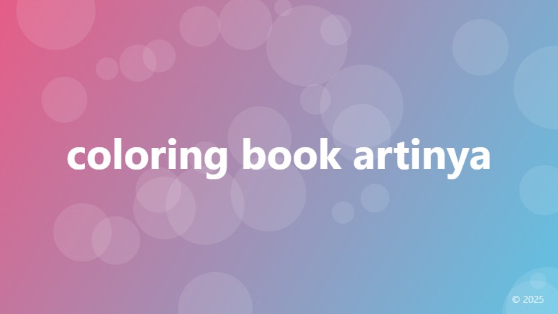 coloring book artinya