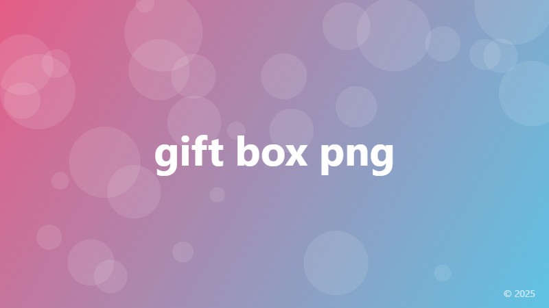 gift box png